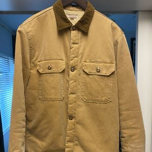 J. Crew Wallace & Barnes Sherpa Lined Field Chore Coat
